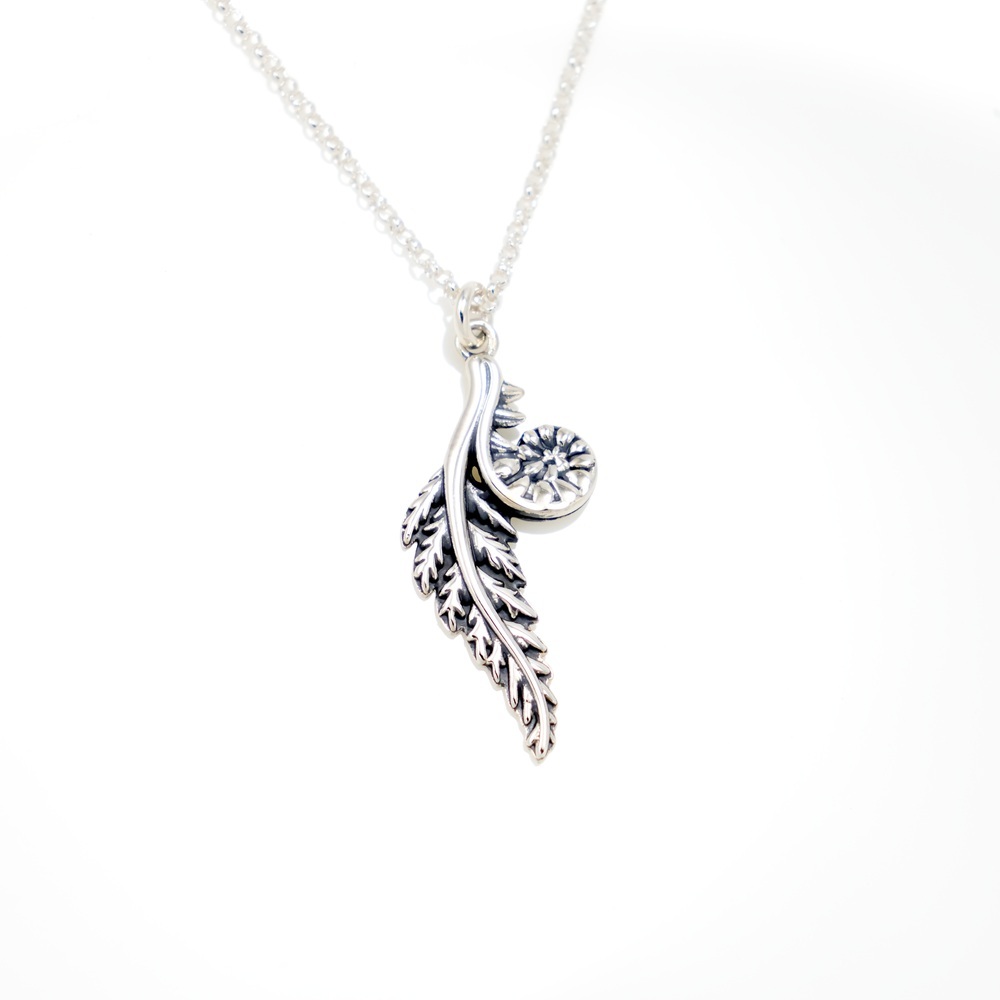 【Angel & Me】蕨葉 葉子 s925 純銀項鍊 生日 情人節 聖誕禮物, , large