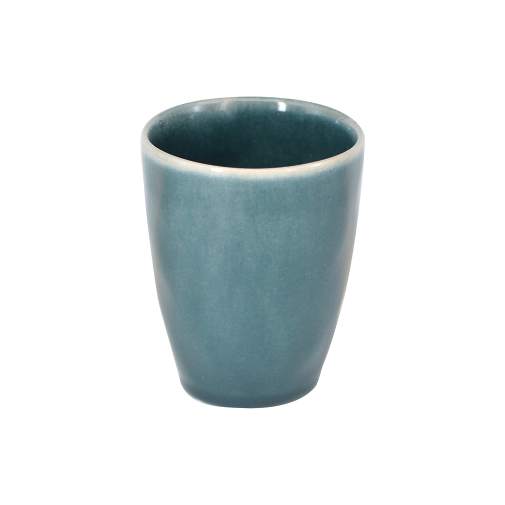 【YU Living】日式窯變釉手作陶瓷茶杯 270ml-藍色, , large