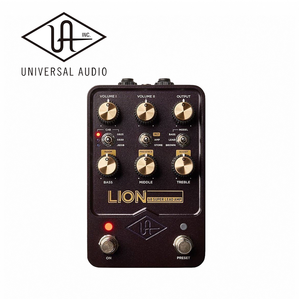 Universal Audio Lion 68 Super Lead Amp 效果器【敦煌樂器】, , large