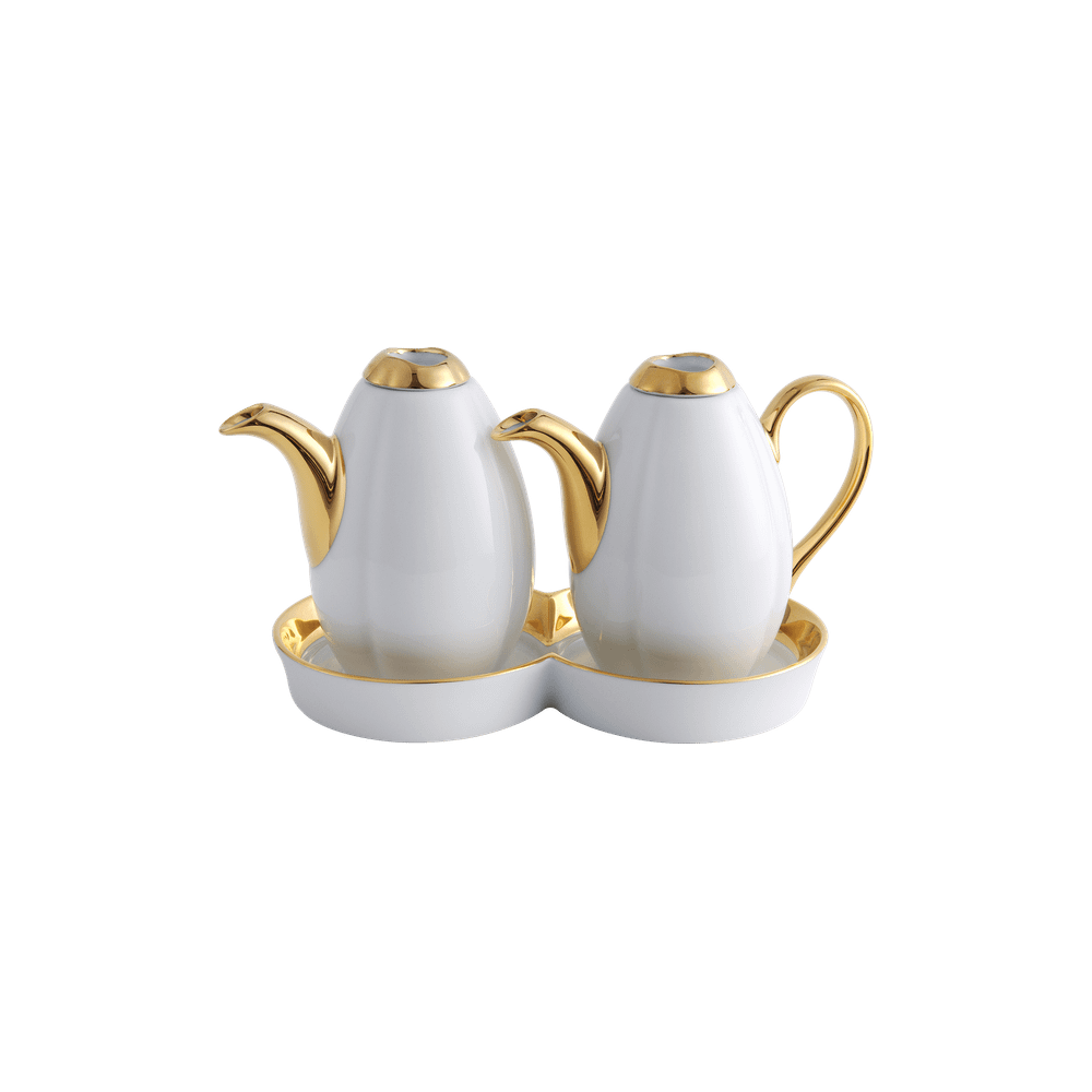 LEGLE-如意油醋瓶底碟-內圈塗金, , large