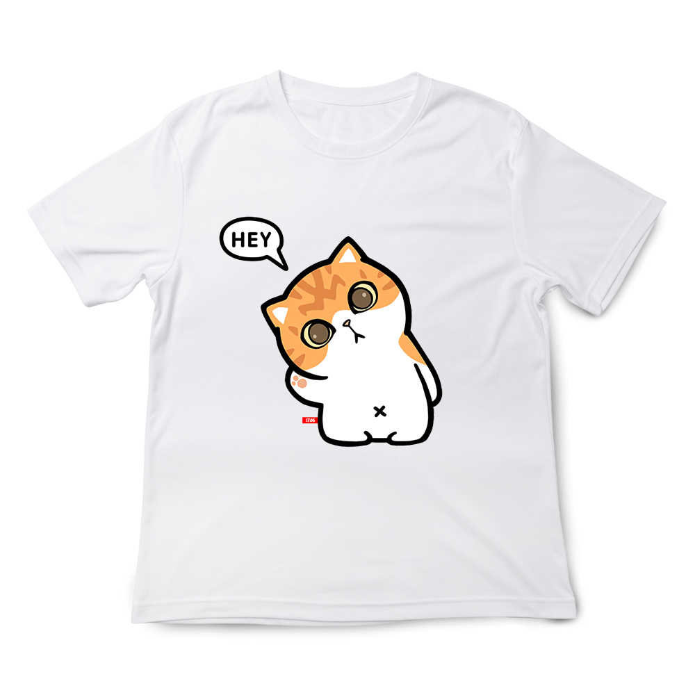 JZ TEE Shiba Inu & Cat-HEY Graphic Tee, , large