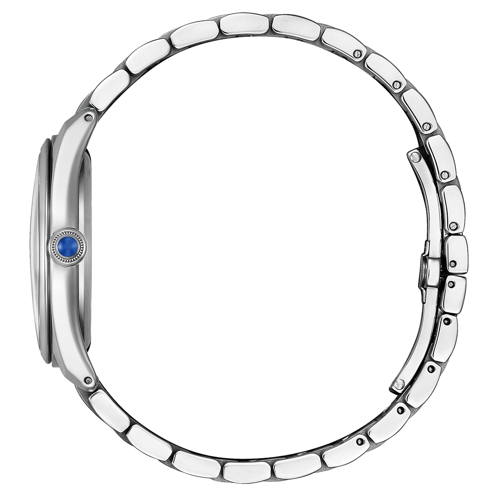 CITIZEN 星辰 L系列 珍珠貝光動能大三針女錶 EM1140-80D, , large