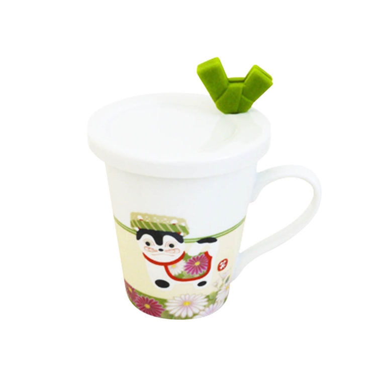 【毓秀堂】三鄉陶器 緣起吉祥物馬克杯(犬張子), , large