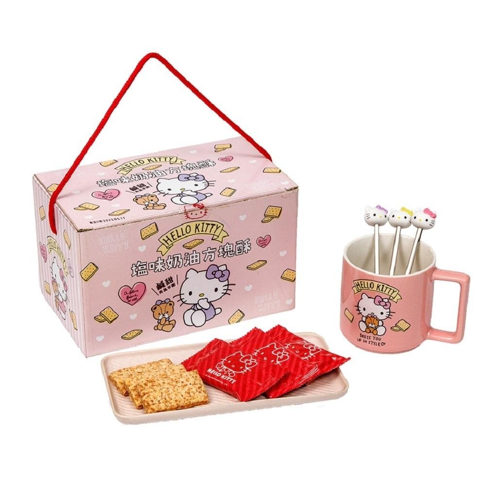 Hello Kitty方塊酥禮盒-造型攪拌棒馬克杯, , large