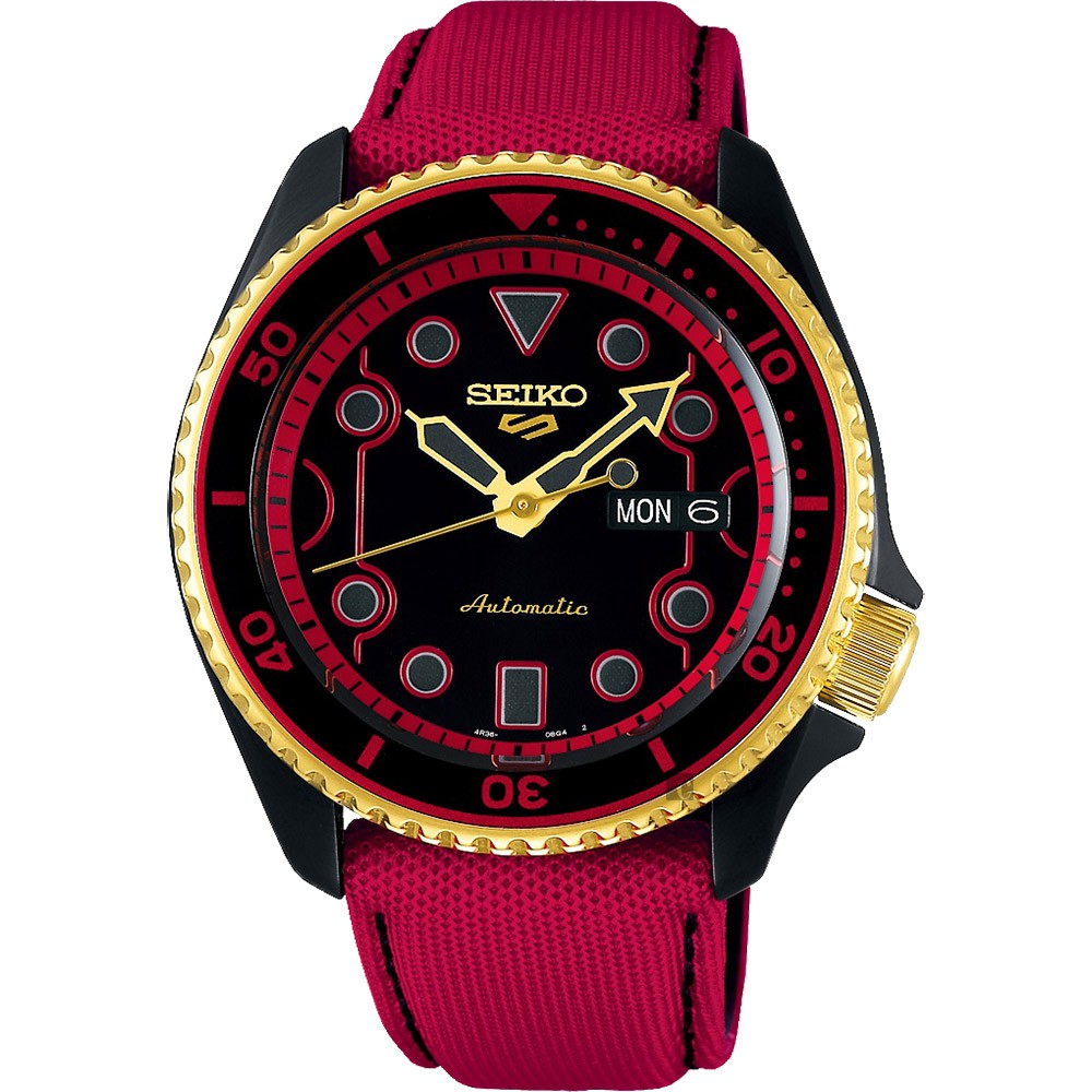 SEIKO 精工 5 Sports x 快打旋風 KEN 聯名限量機械錶(SRPF20K1)-42.5mm, , large