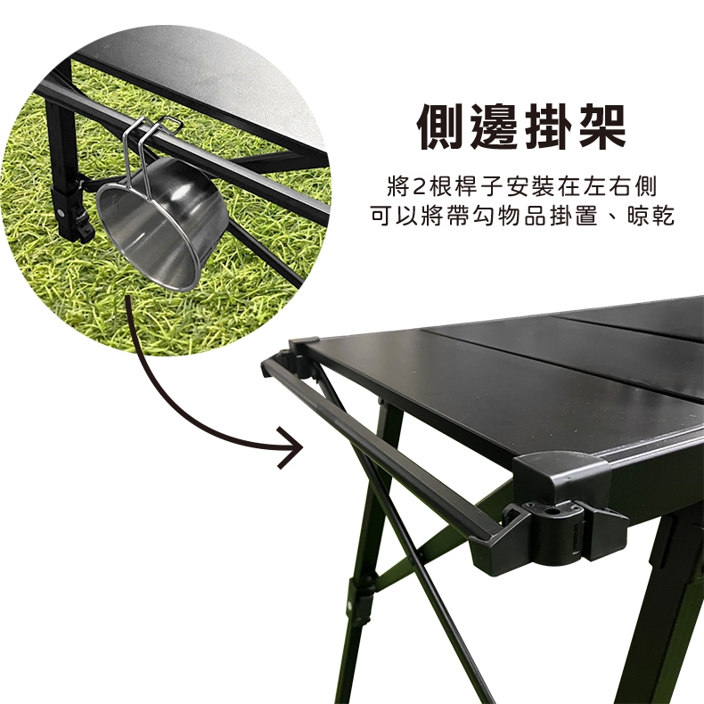 【Treewalker 萊茂】CLS-IGT折疊桌(黑色), , large