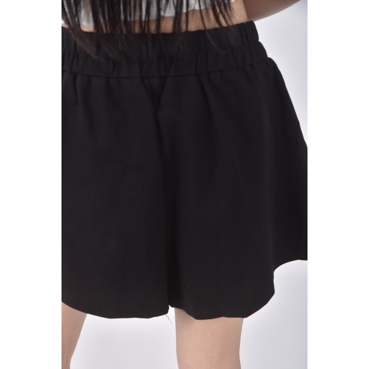 (L) syue fu韓牌高腰鏈條黑色短褲二手衣, , large