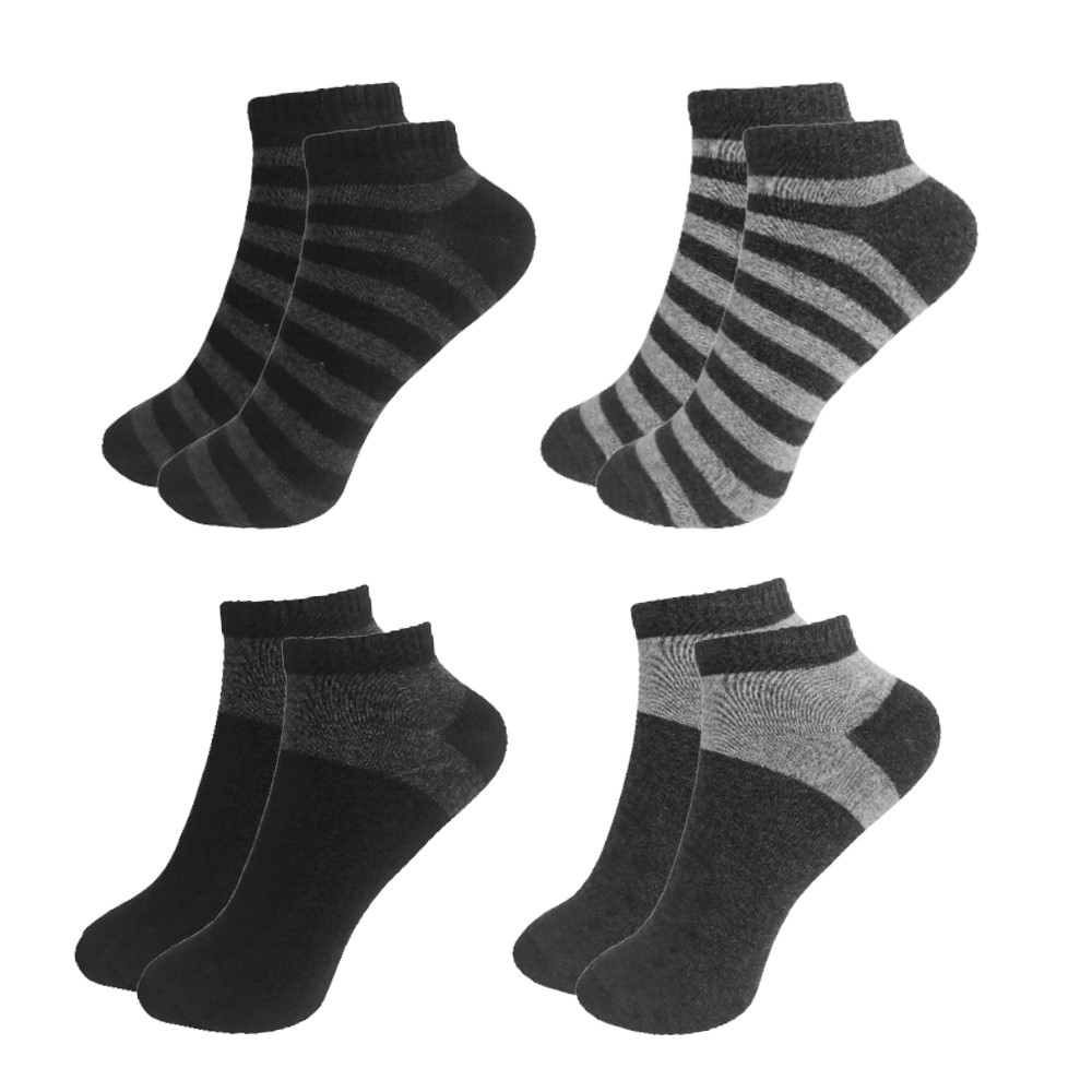 Graphene Ankle Socks (4 Pairs / Set), , large