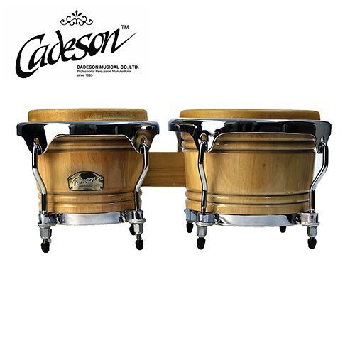 凱德森 CADESON DR82-2AB 拉丁邦哥鼓 專業原木色款【敦煌樂器】, , large