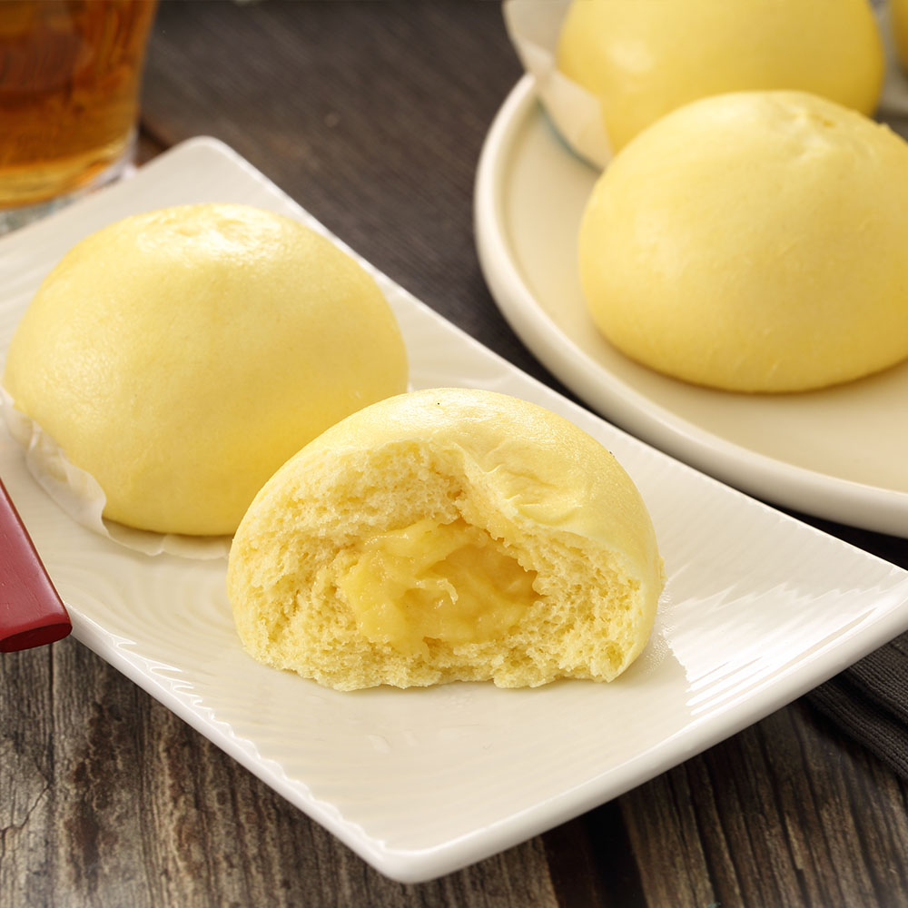Custard bun, , large