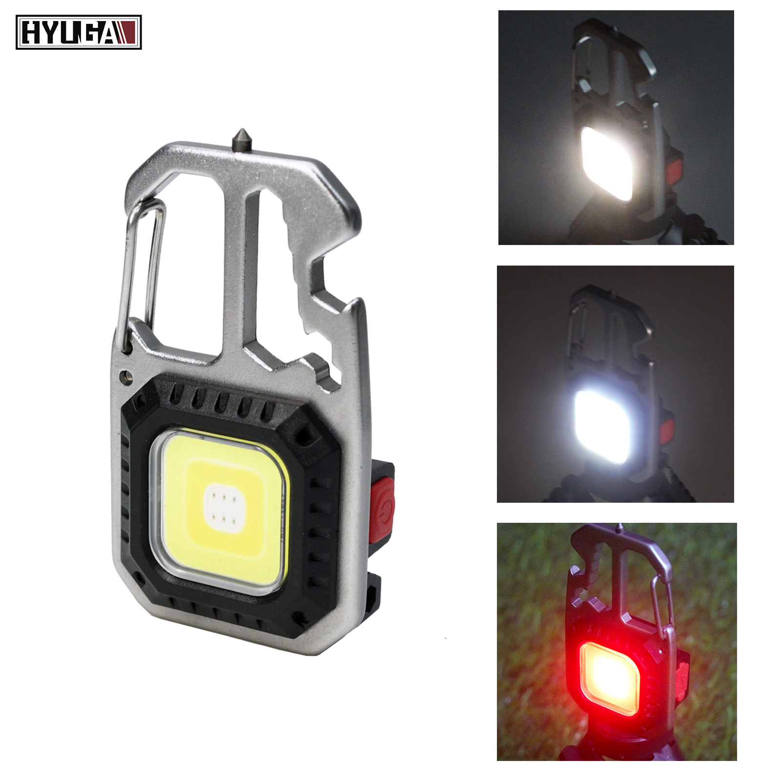 HYUGA Mini Keychain COB Light, , large