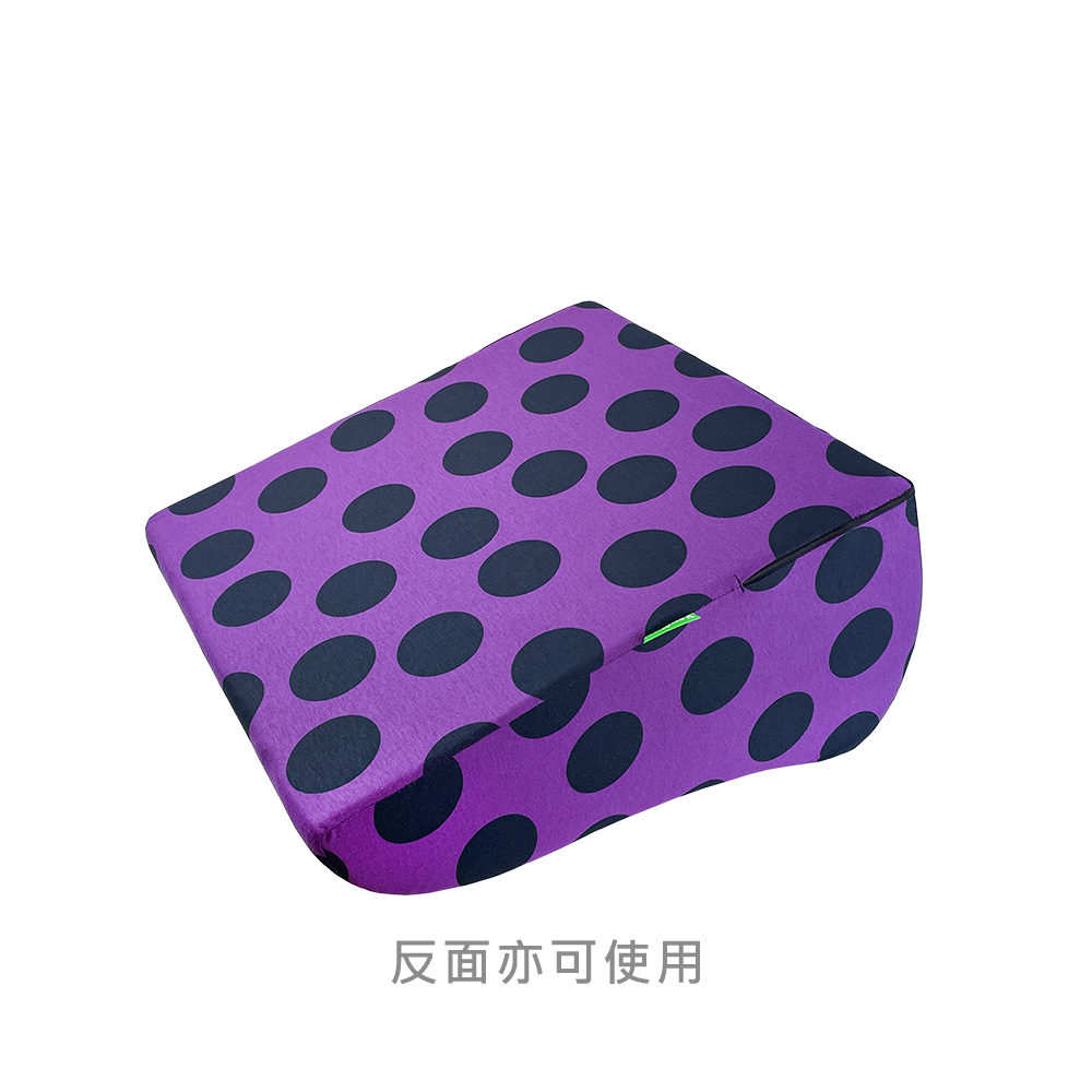 【 Vandino 】(基本款)多功能抬腿墊 – 深紫圓點, , large