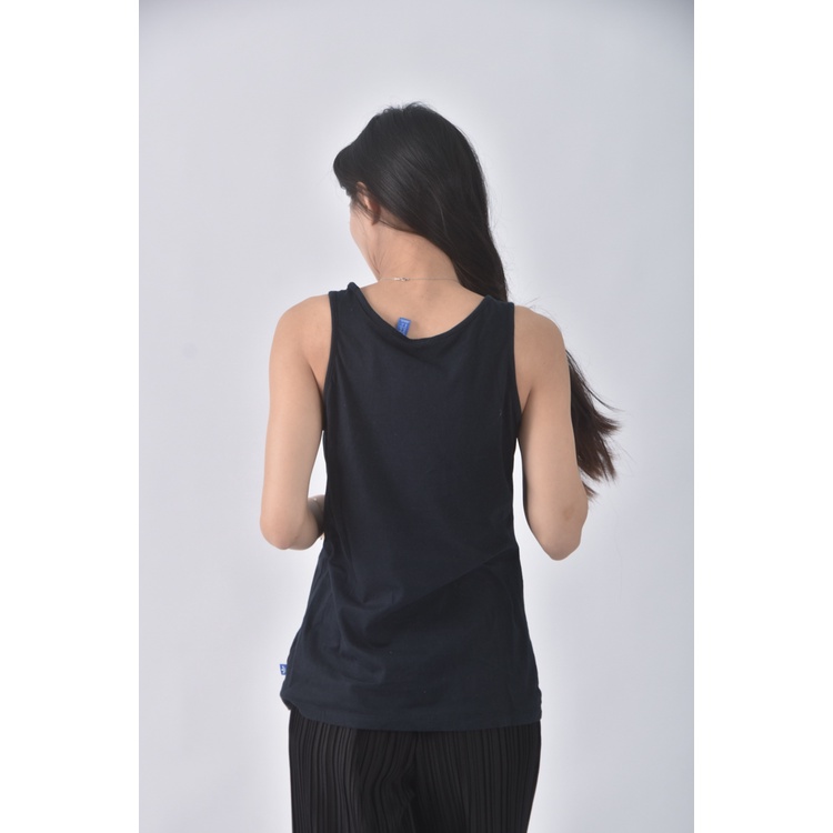 (S) adidas質感無袖藍色上衣二手衣, , large