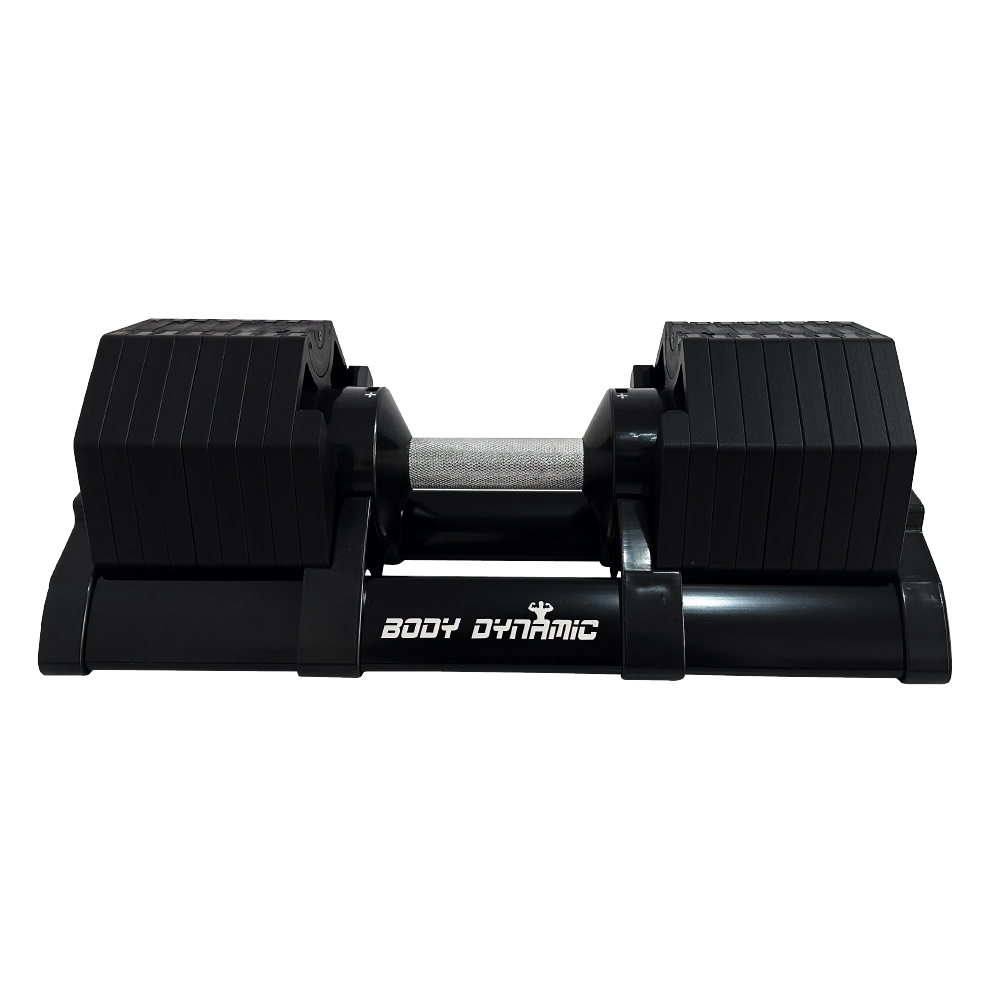 【德旺健身器材】TO-AD32-2 可調式啞鈴 32KG 16段 (黑色), , large