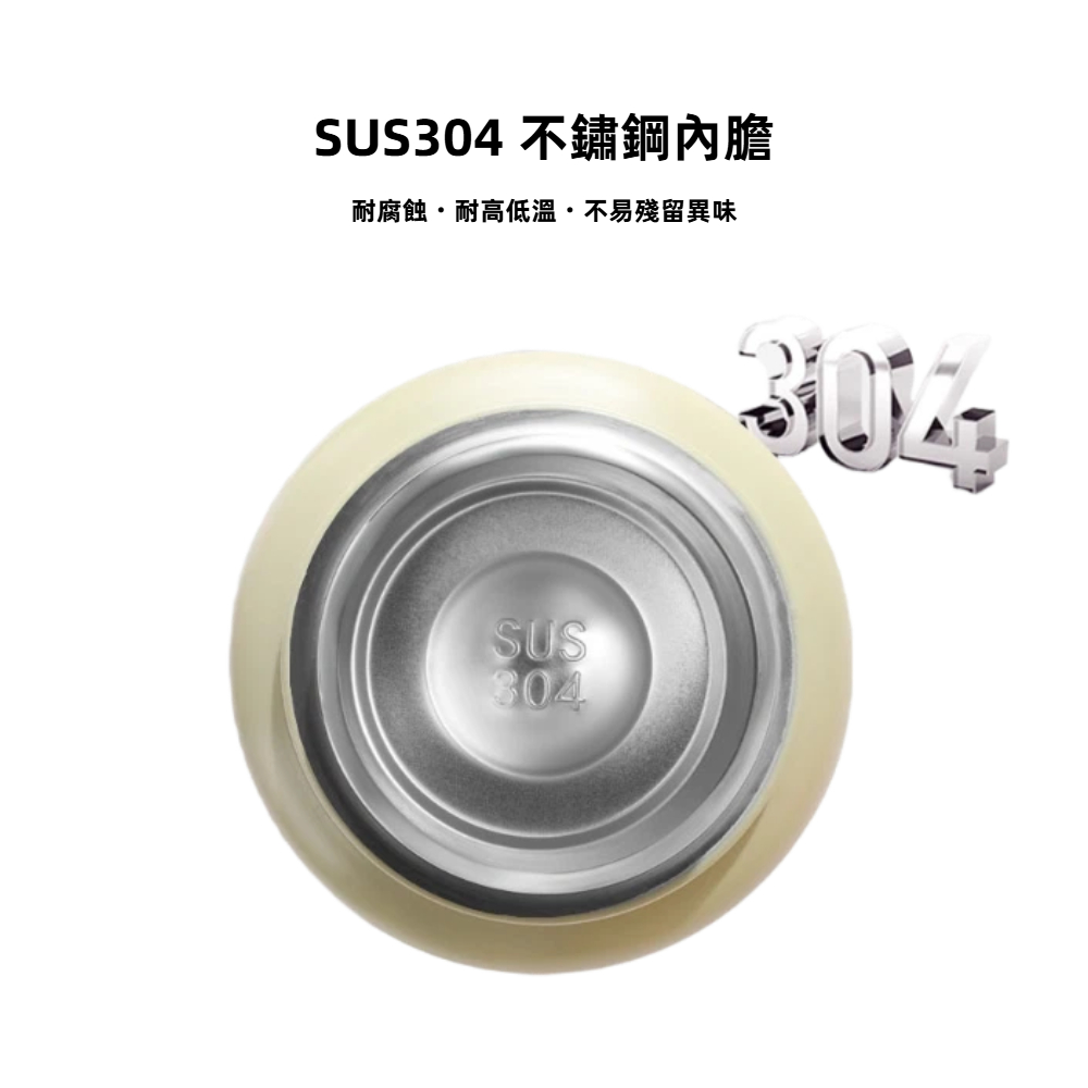 【A&R】304不鏽鋼輕顏漸層鎖溫隨行水壺 1000ML - 霧藍, , large