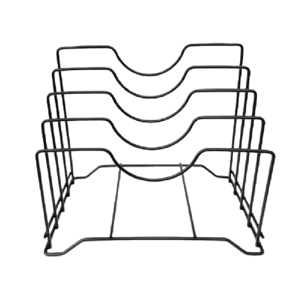 【Chuang Yi】Four-layer pot lid and cutting board storage rack, , large