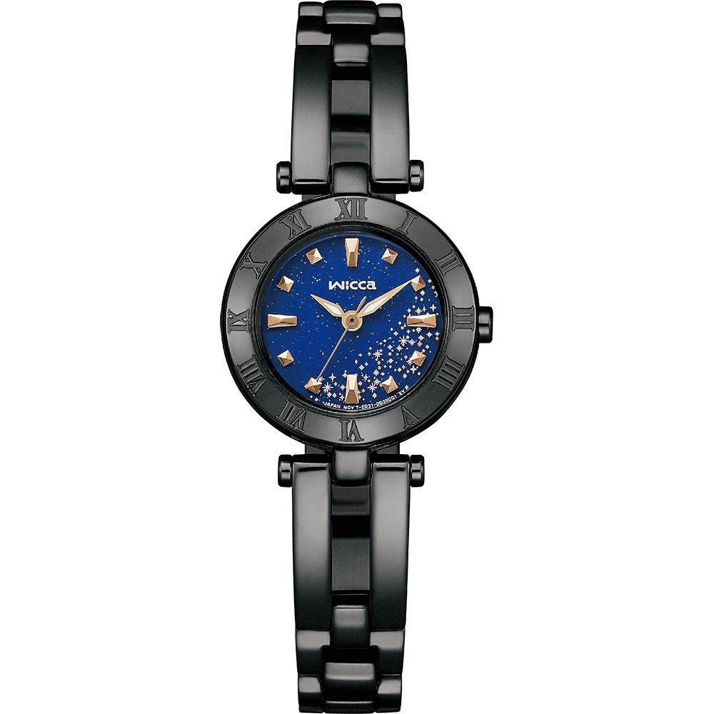 CITIZEN 星辰 Wicca 星夜 太陽能女錶 KP2-647-71, , large
