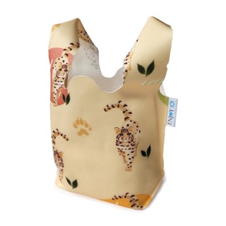 [超尚選] 台灣石虎矽膠布食物袋 隨食袋 夜市袋 好食袋 食物袋 矽膠食物袋 環保袋 Enjoy101 Eco Believer, , large