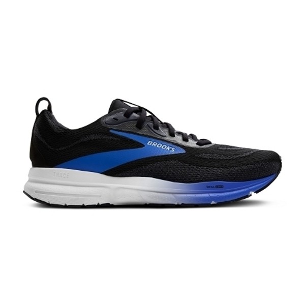 Brooks Trace 4 男 慢跑鞋 彈力 支撐 緩震 黑 藍 [1104521D079], , large