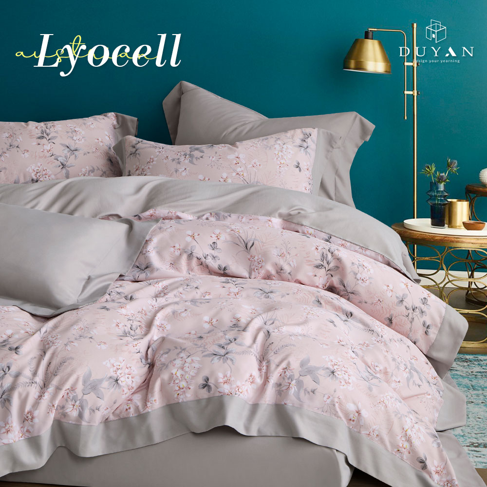 【DUYAN 竹漾】 奧地利天絲單人/雙人/加大床包鋪棉兩用被套組 / 多款任選 台灣製	, , large