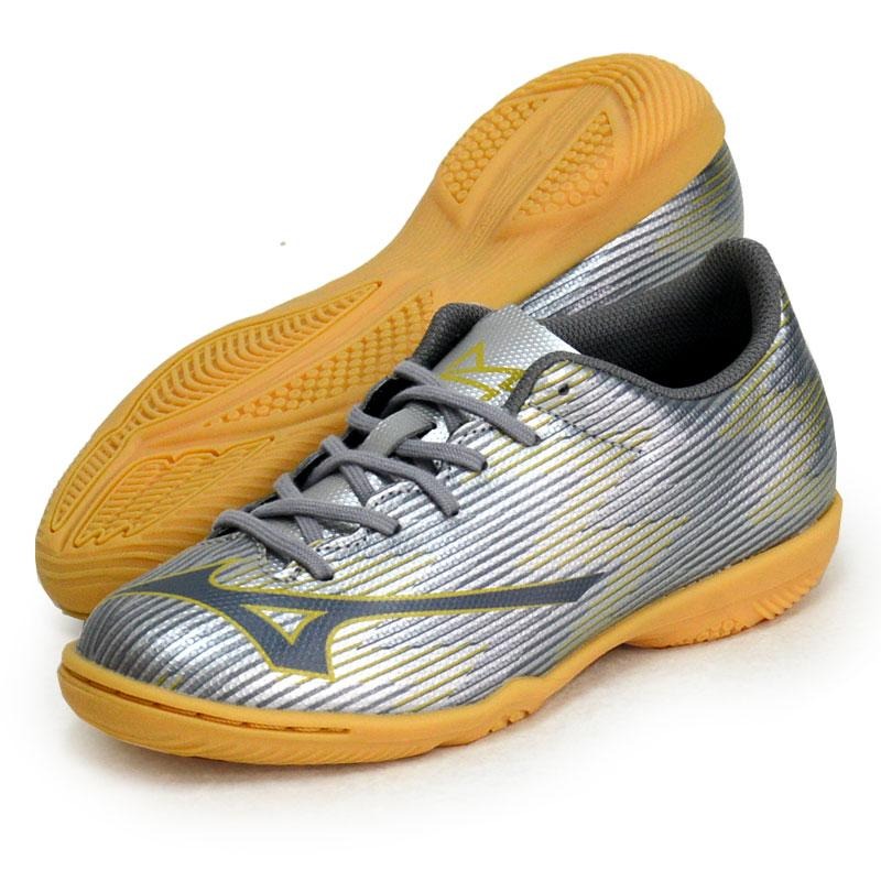 [秉宸] MIZUNO α II SELECT Jr IN α兒童足球平底鞋 P1GG256504, , large