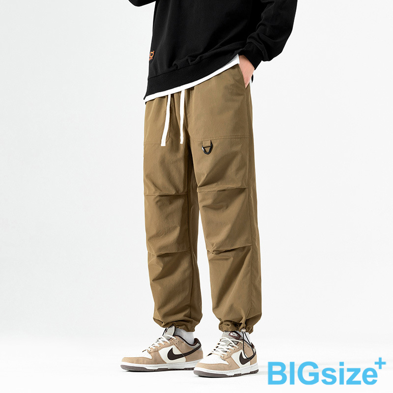 大尺碼-潮流墬感工裝褲-黑/棕/軍綠-0204172, , large