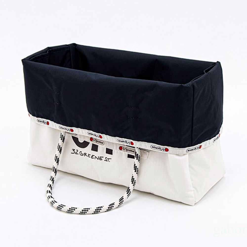 Lesportsac Large Two-Way Tote 大型雙面托特包 送禮-柔霧白, , large