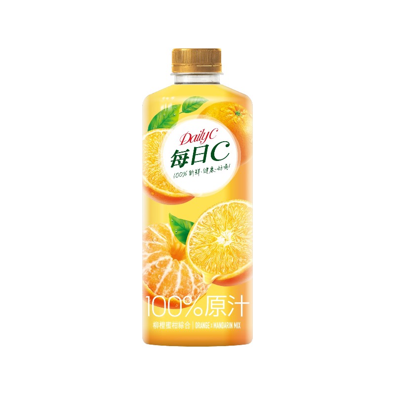 Daily C 100 Orange x Mandarin Mix Juice