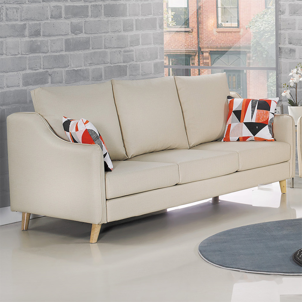 【Hampton 漢汀堡】米尼翁貓抓皮三人沙發, , large