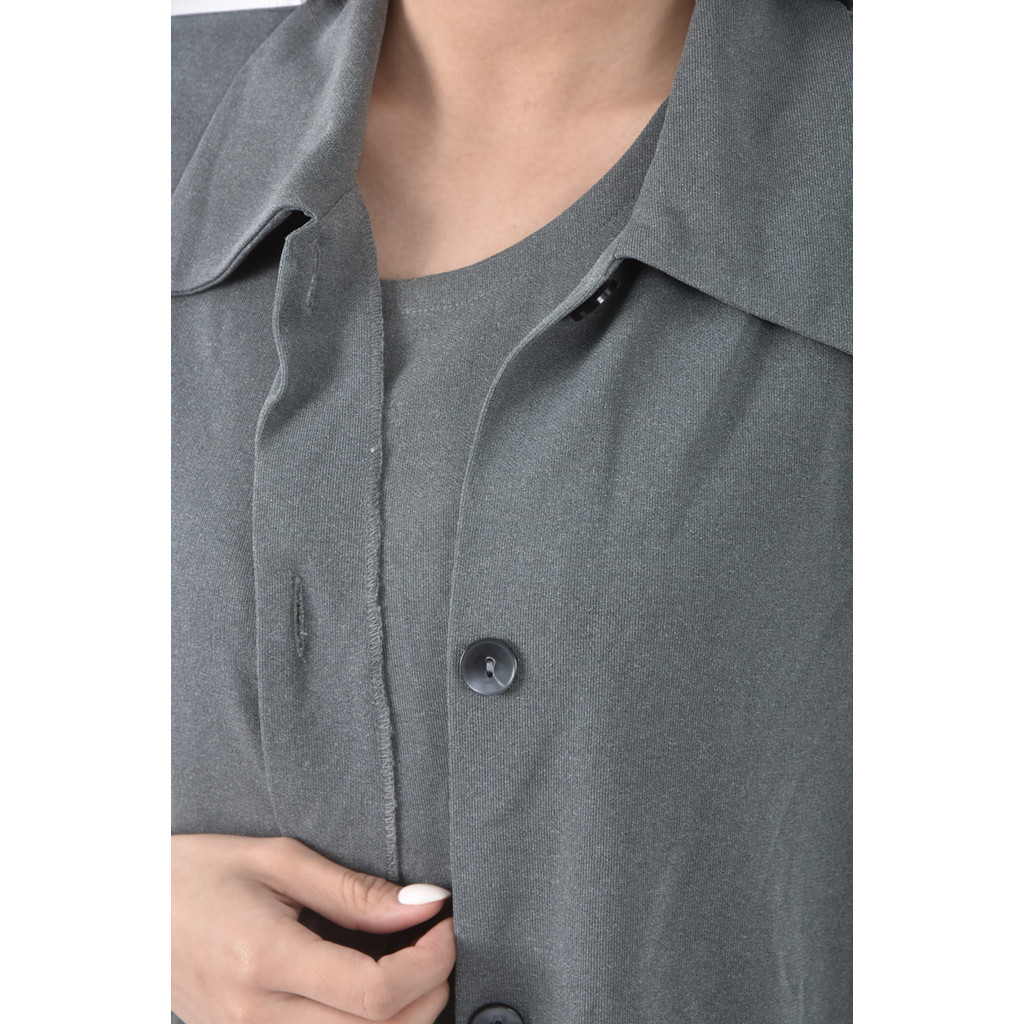 (2XL) 灰色套裝二手衣, , large