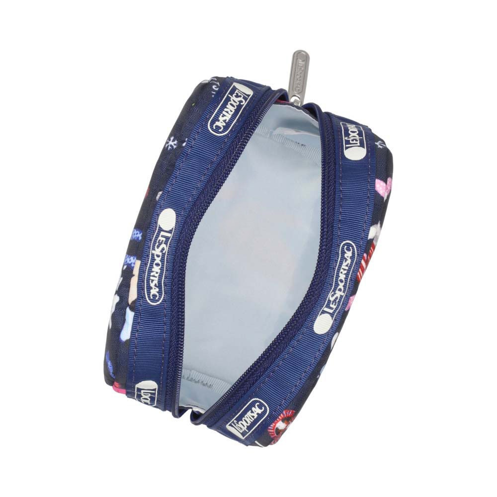 |快速出貨|Lesportsac Square Cosmetic 立體方形化妝包/ 雪國汪星人, , large