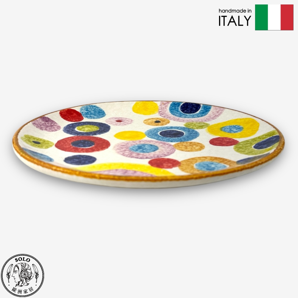 【SOLO Vintage】Modigliani Italian Pottery 22cm Plate Pop Art (Circle) Series, , large