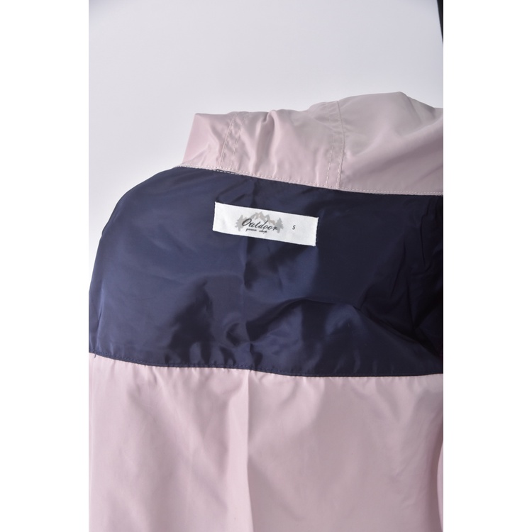 (S) outdoor跳色粉色外套二手衣, , large
