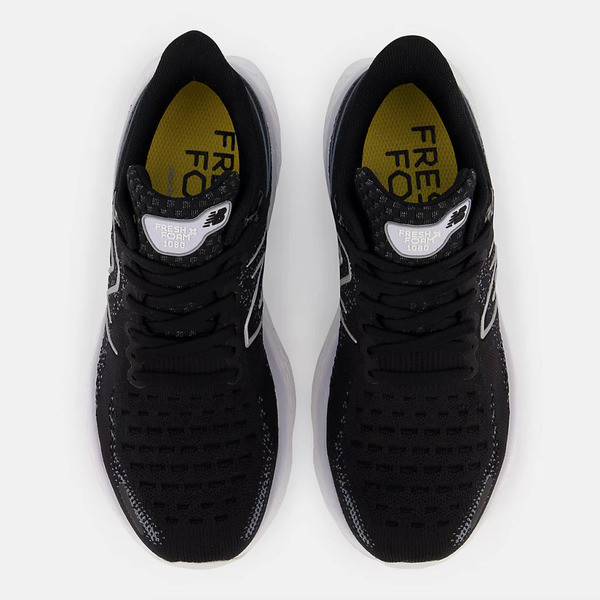 New Balance 1080 V12 女 慢跑鞋 運動 路跑 D 寬楦 緩震 舒適 透氣 黑白 [W1080B12], , large