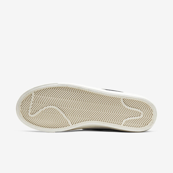 Kixpress-Nike W Blazer Mid 77 女鞋 運動 休閒 籃球 復古 耐穿 穿搭 情侶 白黑 [CZ1055-100], , large