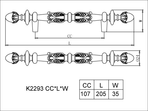 【協進五金】ㄇ型把手 深咖古, , large