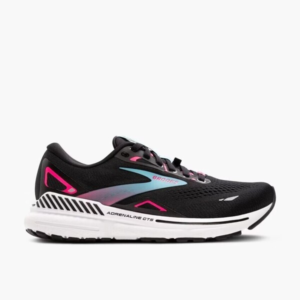Brooks Adrenaline GTX 23 GTX 女 慢跑鞋 運動 防潑水 黑粉 [1204131B082], , large