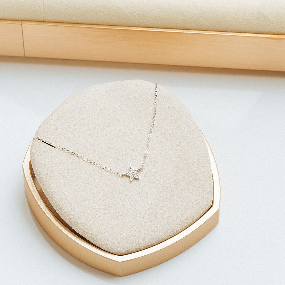 【真鑽手鍊】A'jane 18K白金 白金星願 鑽石手鍊 A052503-008, , large