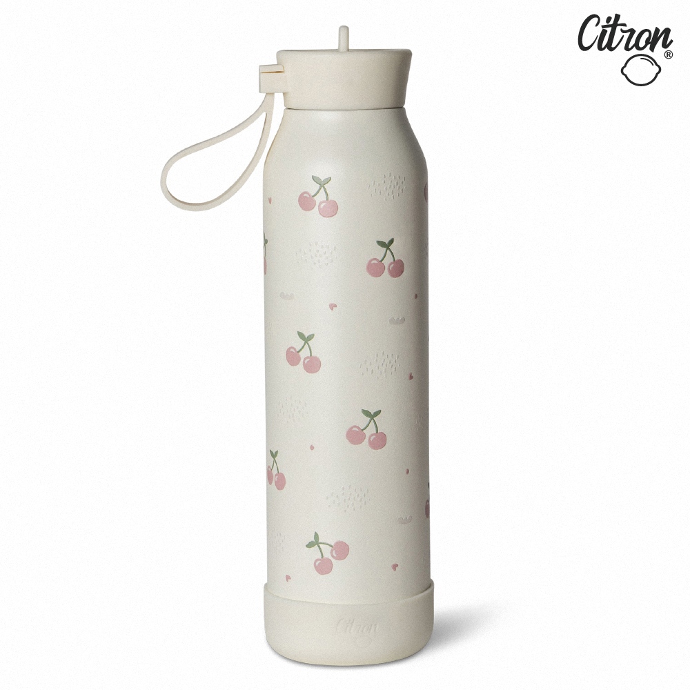 官方直營【Citron】矽膠提把三層保溫瓶_500ml_多款可選, , large