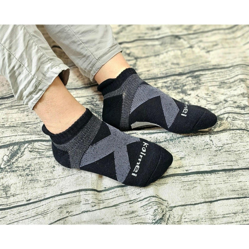 [Kaimei Cotton Industry] Randomly excellent MIT made in Taiwan, top-notch sweat-absorbent and deodorant, small ears, boat-shaped arch socks, sports socks, thickened and deodorized, 20-24cm, , large