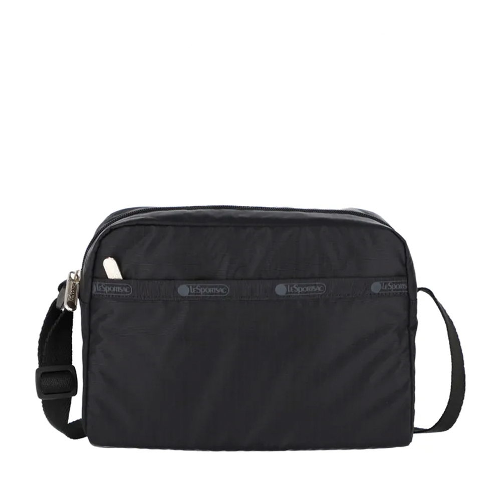 |快速出貨|Lesportsac DANIELLA CROSSBODY 拉鍊斜背包 側背包 送禮-永恆黑, , large