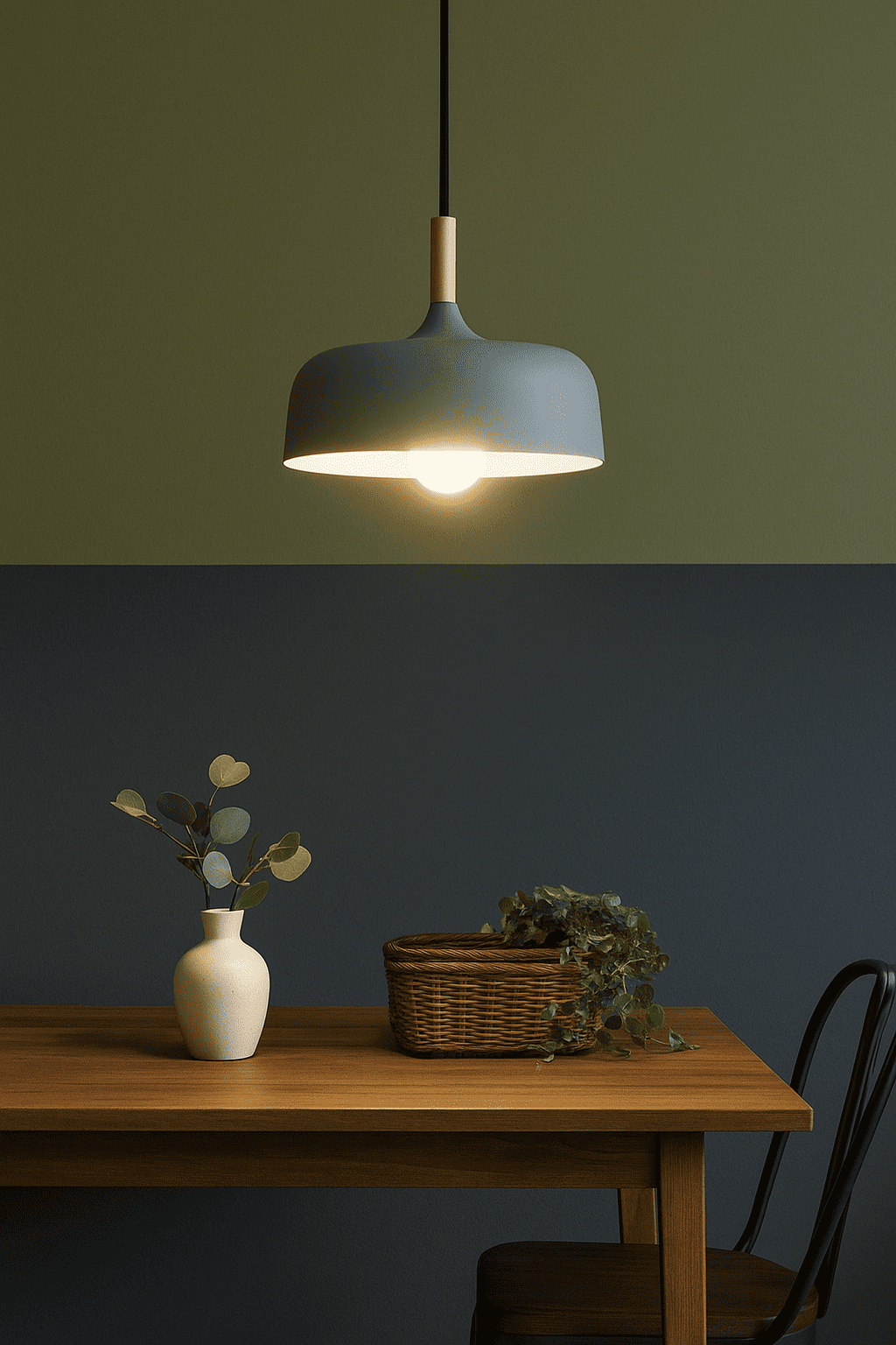 Tenkou– Classic Pendant Light – Cloud Grey, , large