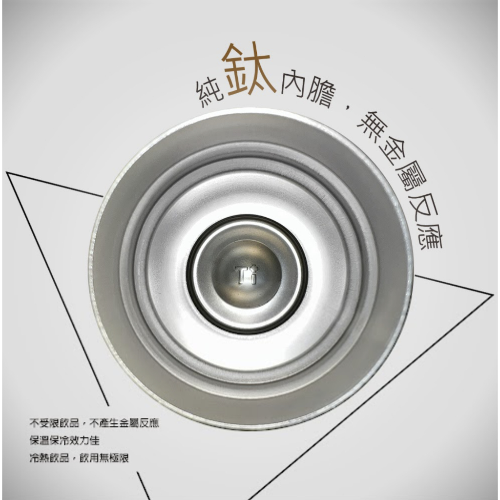 PERFECT 理想牌 鈦度純鈦真空杯保溫杯鈦杯 晶鑽黑500cc-Leidea樂德兒, , large