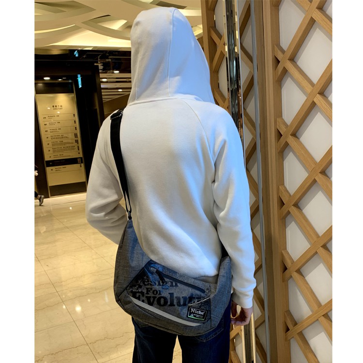 【Niche 樂奇】都會防水迷你馬鞍包 弧形肩背包 半月包 N-5210, , large