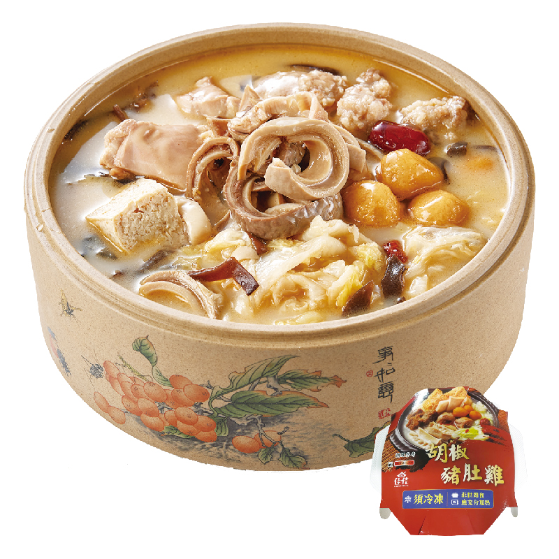 Stewed Chicken  Pig Stomach Soup, , large