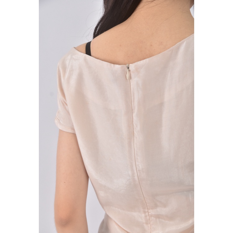 (M) 【德馨私服】bling bling質感無袖粉色洋裝二手衣, , large