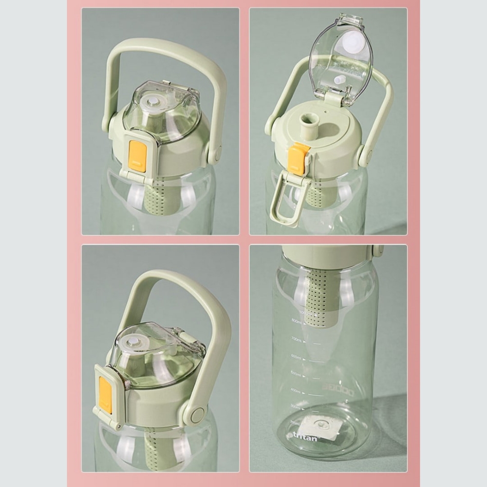 【H&R安室家】Dodge 道奇Tritan彈蓋水壺(無吸管)運動水壺1000ml(H40), , large