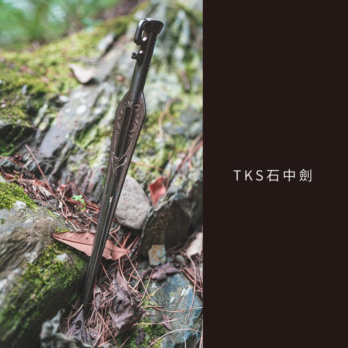 【TKS】石中劍 30cm 營釘 不鏽鋼地釘 不銹鋼釘 抗拉力營釘 露營地釘 高硬度 露營戶外, , large