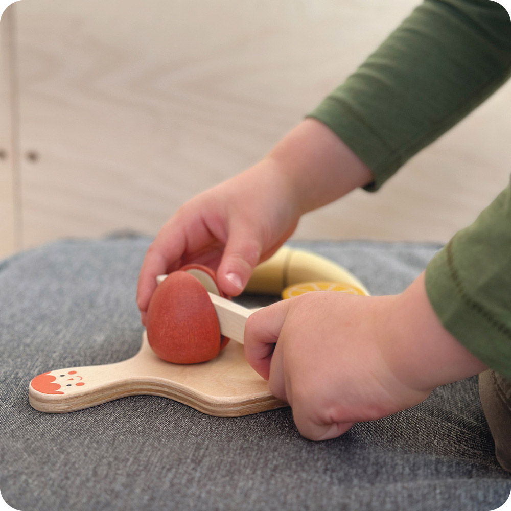 【Mentari】Smiley Fruit Chopping Board, , large