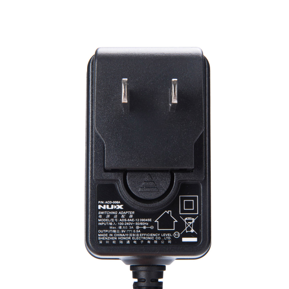 NUX ACD006A NUX 變壓器 9V 500mA 外正內負, , large